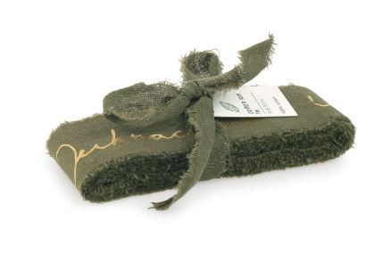 Band COTTON RAW FROHE WEIHNACHTEN 35mmx5m moos