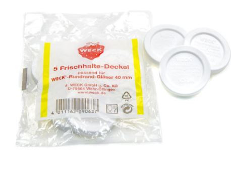 Weck Frischhalte-Deckel 40mm 5Stück