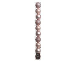 Kugeln rosa Polystyren 6cm 10Stk.