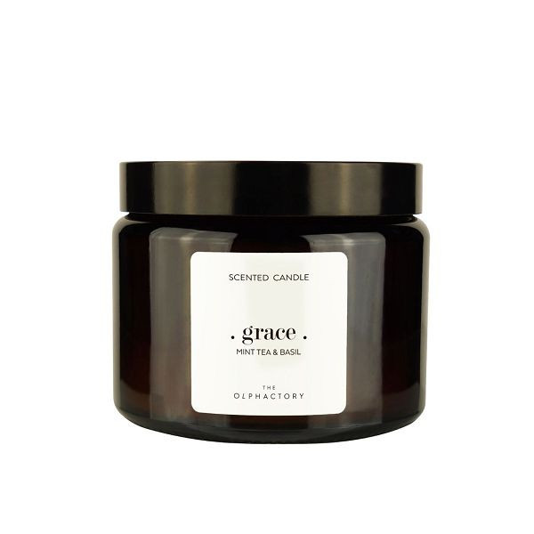 THE OLPHACTORY Duftkerze Grace Mint Tea&Basil 360g