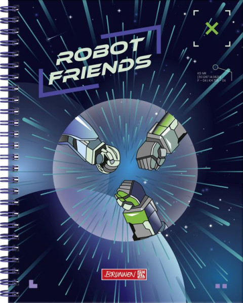 Freundebuch Robot Hero