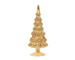 Baum gold Glas 35x14cm