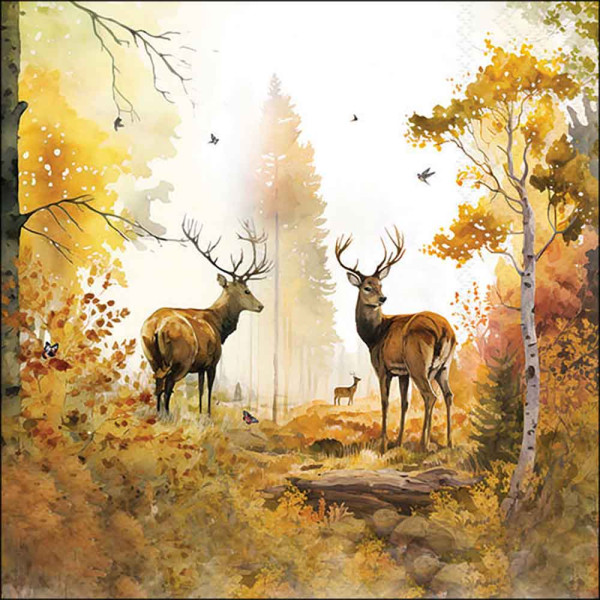 Serviette Autumn forest FSC Mix