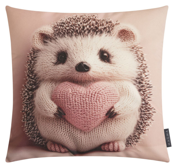 Kissen Heart Puppies 45x45cm Igel