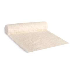 Tischband FURRY GLITZ 2mx30cm off weiss