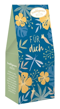 Fruchtgummi 70g Für dich Goldveredelung