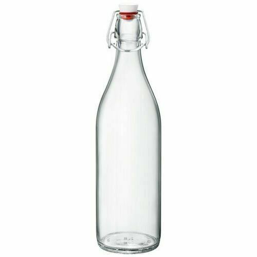 Glas Flasche Giara m.Bügelvers 100cl