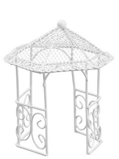 Pavillon weiss, ca. 14cm