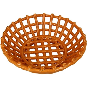 Schale Dolomite braun 30x30x9cm