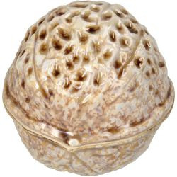 Gefäß mit Deckel Steingut 10x9,5x11cm