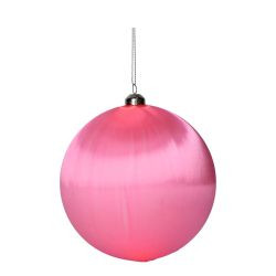 Weihnachtskugel Chinois 12cm, rosa D12cm