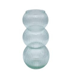 Vase Glas klar M 30x13cm