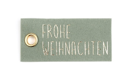 Anhänger VELLU WEIHNACHTEN 6Stück Fb.65 mint