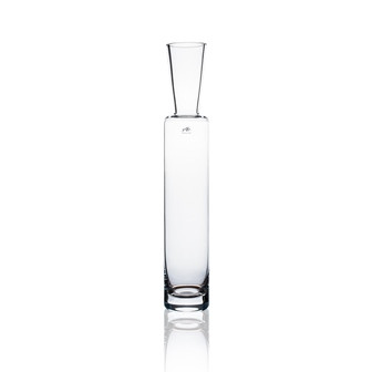Vase Pipe Glas klar 40x7cm