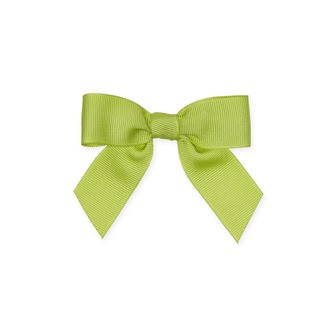 Schleifen frühlingsgrün 6Stück