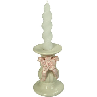 Kerzenständer Dolomite elfenbein 8,1x8,1x11,5cm