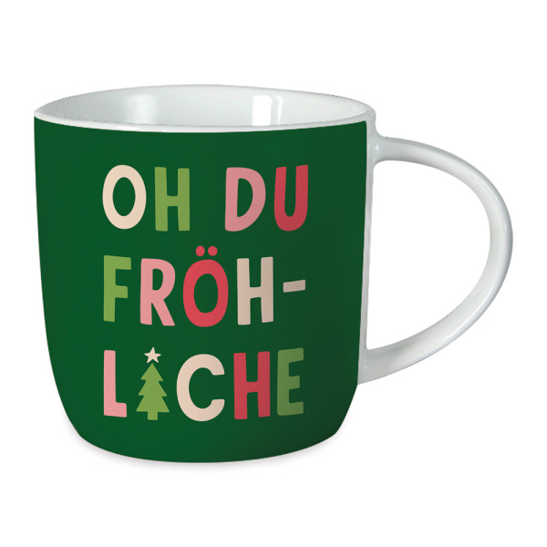 Tasse Gute Laune Weihnachten Oh du Fröhliche