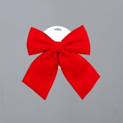 Schleife Samt rot 29 cm