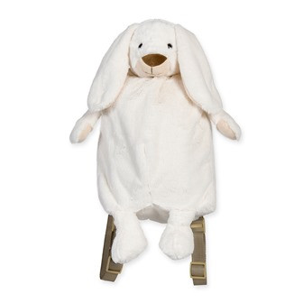 Rucksack Hase creme 17x20x46cm