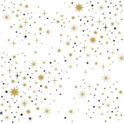 Serviette Atelier 33x33cm Atelier All that twinkles weiß