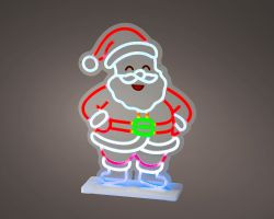 LED Neon Light indoor Weihnachtsmann 10x30,5x43cm