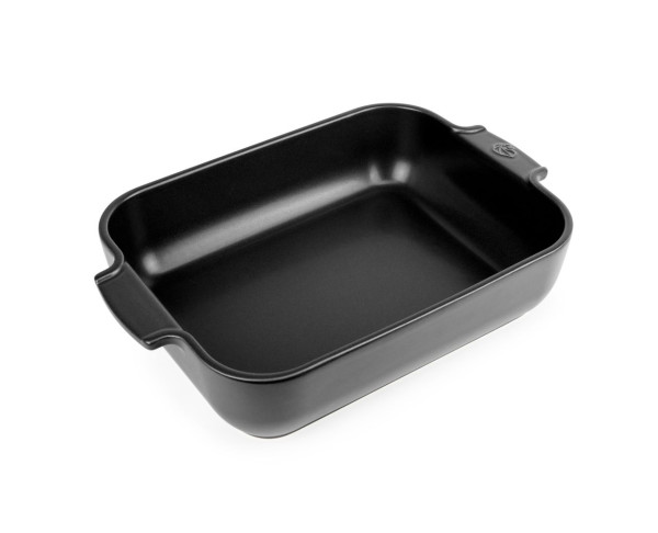 Auflaufform Appolia rechteckige 32cm satinschwarz