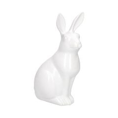 Hase weiß 8x20,2x14cm