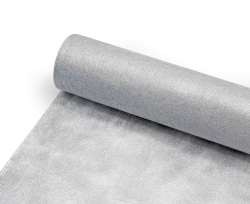 Tischband Sizocloud 60cmx25m silber metallic