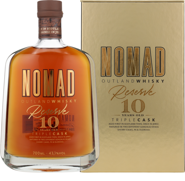 Whisky Nomad 10 Y Reserve Outland Whisky 43.1%vol 0.7l