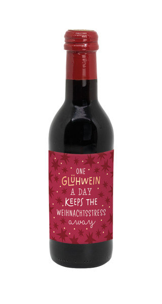 Flasche Glühwein rot 0,25l One Glühwein