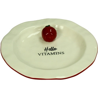 Teller Porzellan weiss 15,4x15,4x3,3cm