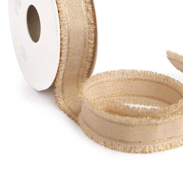 Band BOUCLOR 25mmx10m creme