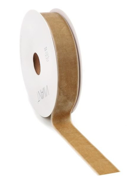 Band VELVETY 10mx38mm Fb.71 sand/champagne