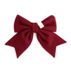 Schleife FELT 24cmx24cm dunkelrot