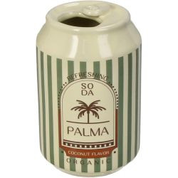 Vase Soda Dose Palma 7x7x11,3cm