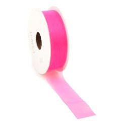 Band Organza NEON 20mx25mm pink