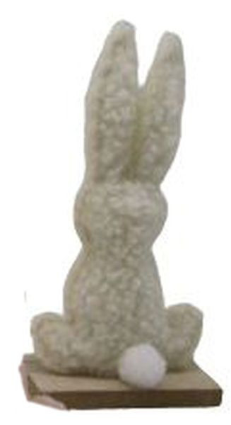 Hase weiß 10x21cm