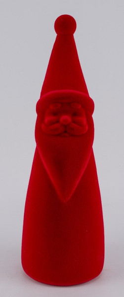 Nikolaus rot beflockt 6x5,5x18cm