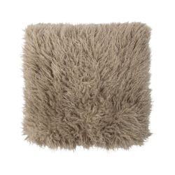 Kissen tibetlamm beige 45x45cm
