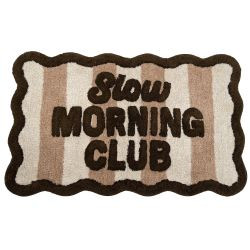 Badematte Slow Morning Baumwolle multi 50x80cm