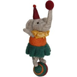 Hänger Zirkus Elefant Filz multi 19cm