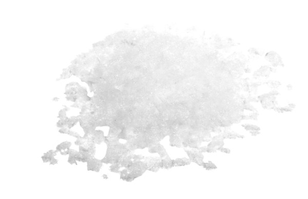 Bio Deko Schnee weiß aus Maisstärke Beutel 500ml