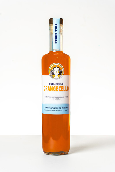 Likör Full Circle Orangecello 0,7L Zero waste