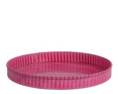Teller Eisen rosa 30x2cm