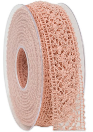 Band Spitze 38mmx15m apricot