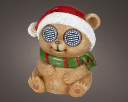 LED Xmas Bär Outdoor 9x12x13,5cm