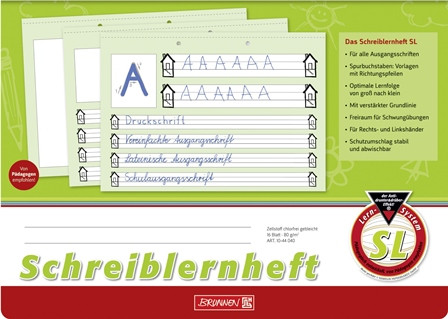Schreiblernheft SL