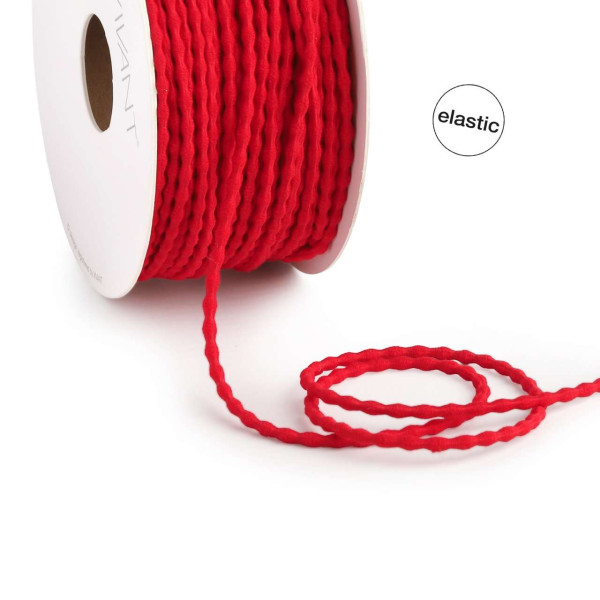 Kordel BUBBLE ELASTIC 3mmx20m rot