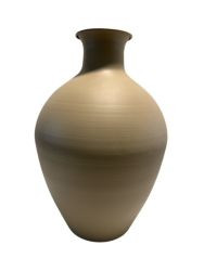 Vase Metall beige Ø31,5/12,5cm x H46,5cm