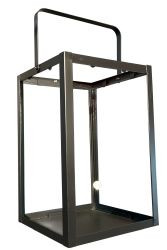 Laterne LICHTFANG schwarz L13,5 B11 H20cm